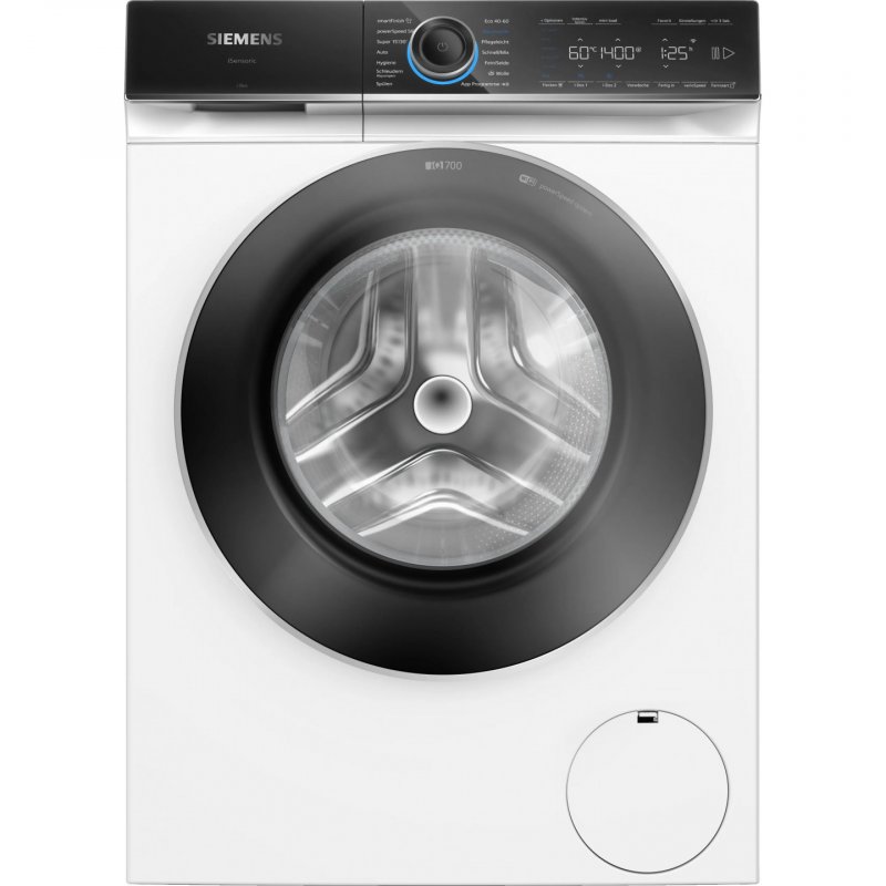 Siemens iQ700 WG44B2A40 washing machine Front-load 9 kg 1400 RPM A White