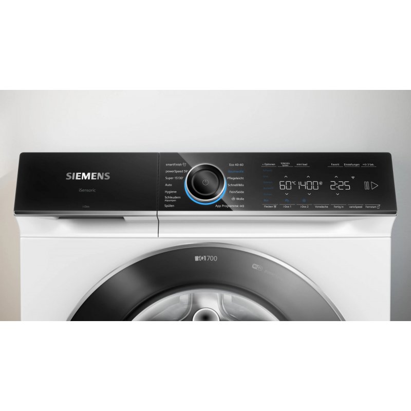 Siemens iQ700 WG44B2A40 washing machine Front-load 9 kg 1400 RPM A White