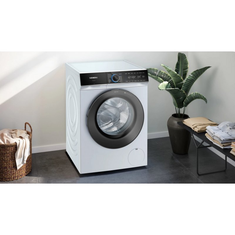 Siemens iQ700 WG44B2A40 machine à laver Charge avant 9 kg 1400 tr/min A Blanc