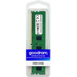 Barrette mémoire 16Go DIMM DDR4 Goodram  PC4-19200 (2400 Mhz) (Vert)