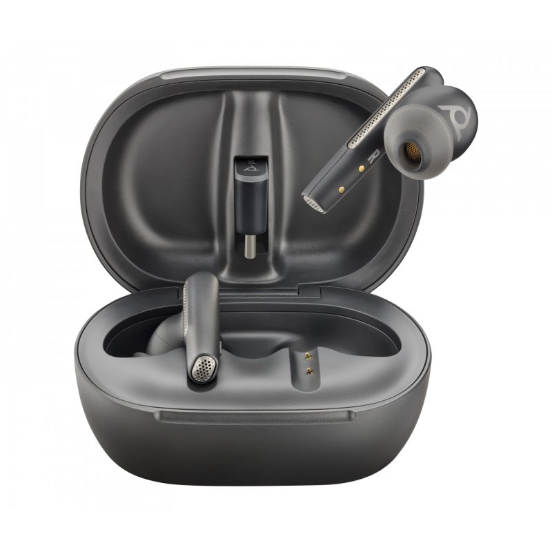 POLY Voyager Free 60+ Casque Sans fil Ecouteurs Bureau/Centre d'appels Bluetooth Noir