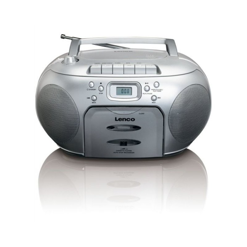 Lenco SCD-420 Digital 13 W FM Silver