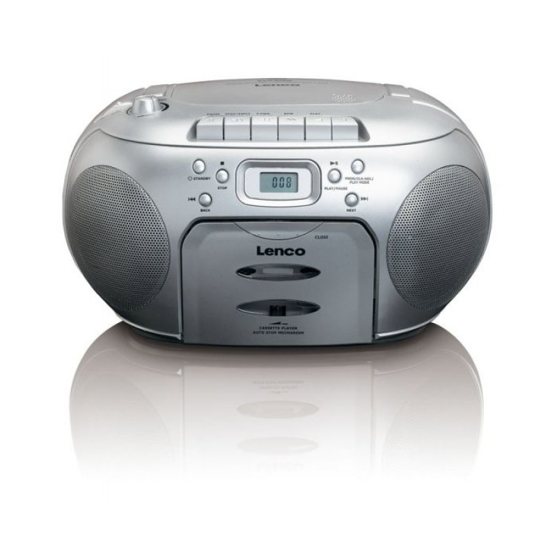 Lenco SCD-420 Numérique 13 W FM Argent