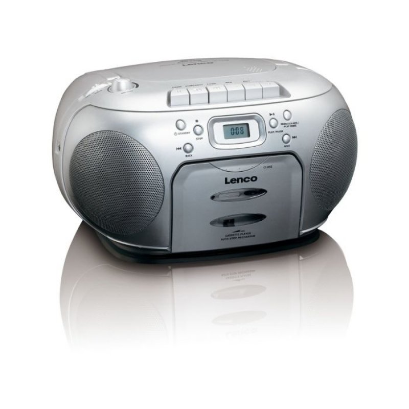 Lenco SCD-420 Numérique 13 W FM Argent