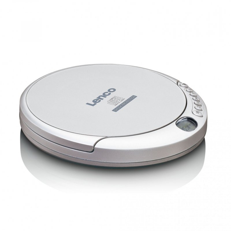 Lenco CD-201 Lecteur de CD Lecteur CD portable Argent
