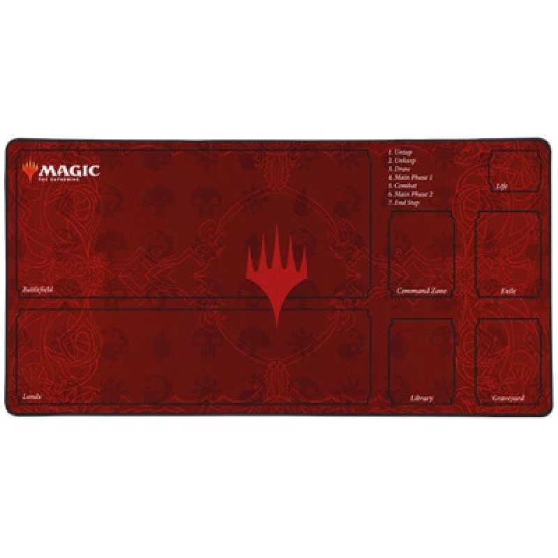 Konix Xl battlefields Tapis de souris de jeu Rouge