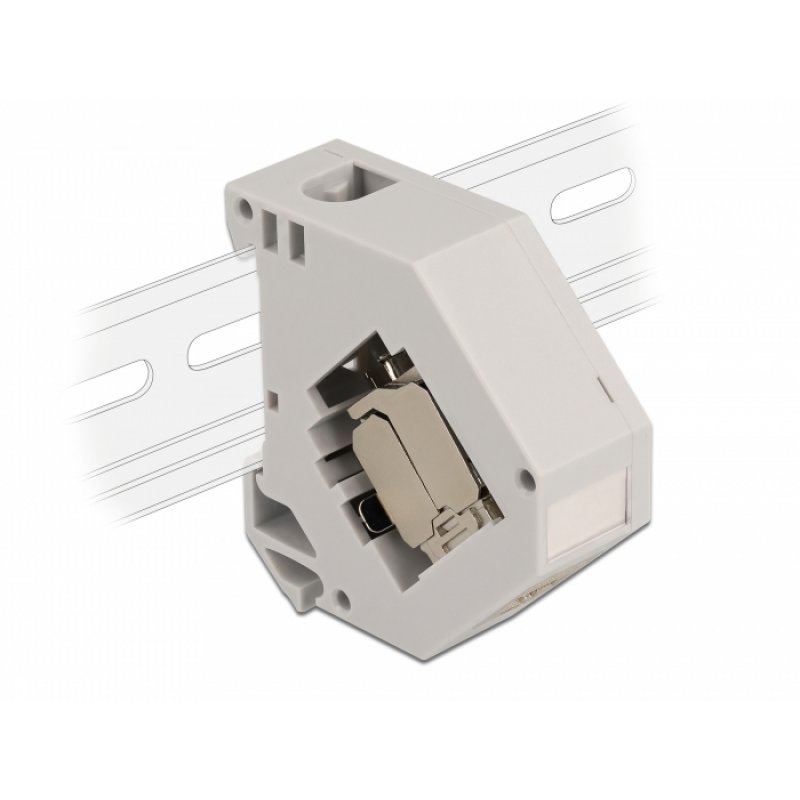DeLOCK AD Hutschienen KeySt RJ45 Cat. 6A