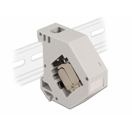 DeLOCK AD Hutschienen KeySt RJ45 Cat. 6A