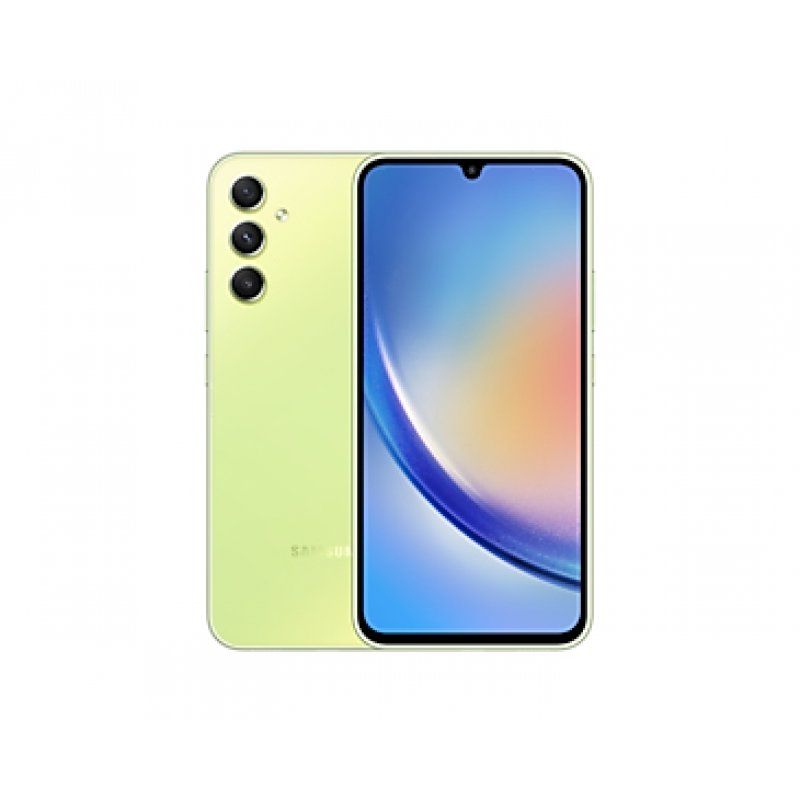 Samsung Galaxy A34 5G 128GB Awesome Lime 16,65cm (6,6") Super AMOLED Display, Android 13, 48MP Triple-Kamera