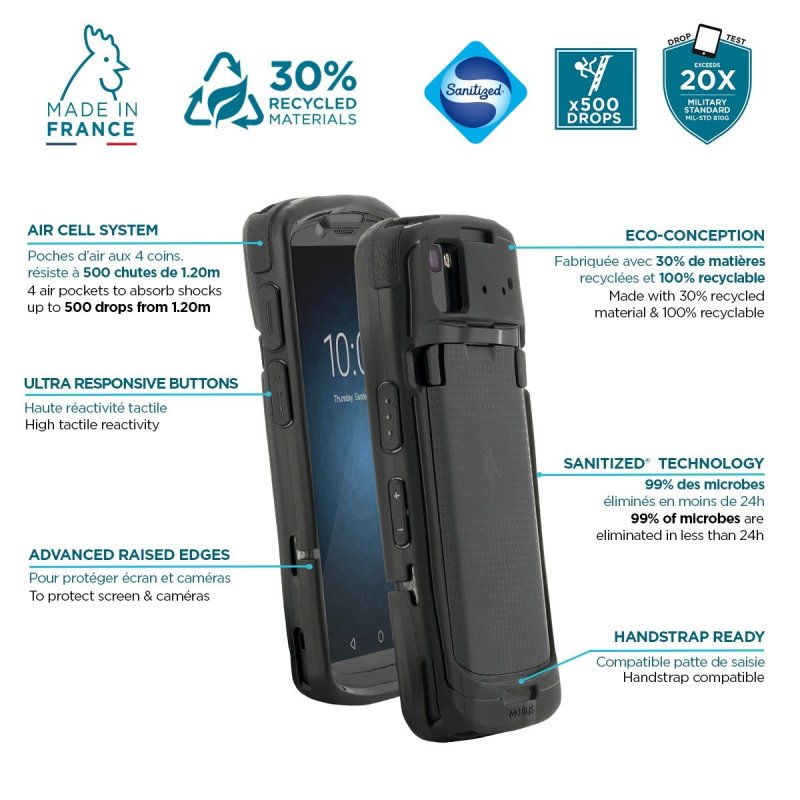 PROTECH - CASE FOR ZEBRA TC53 TC58 - SOFTBAG