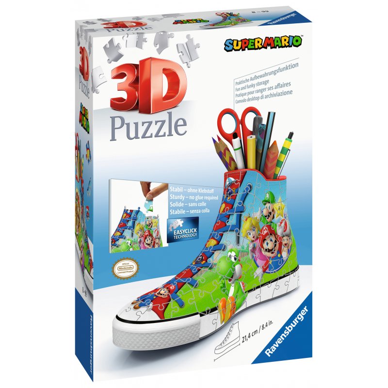 Ravensburger Puzzle 3D Sneaker - Super Mario