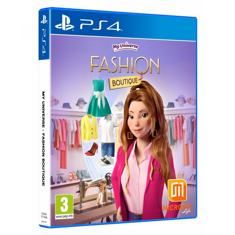 Microids My Universe : Fashion Boutique Standard Allemand, Anglais, Espagnol, Français, Italien PlayStation 4