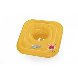 Bestway Swim Safe ABC WonderSplash Square 3-Ring Inflatable Baby Boat Float 76 cm x 76 cm