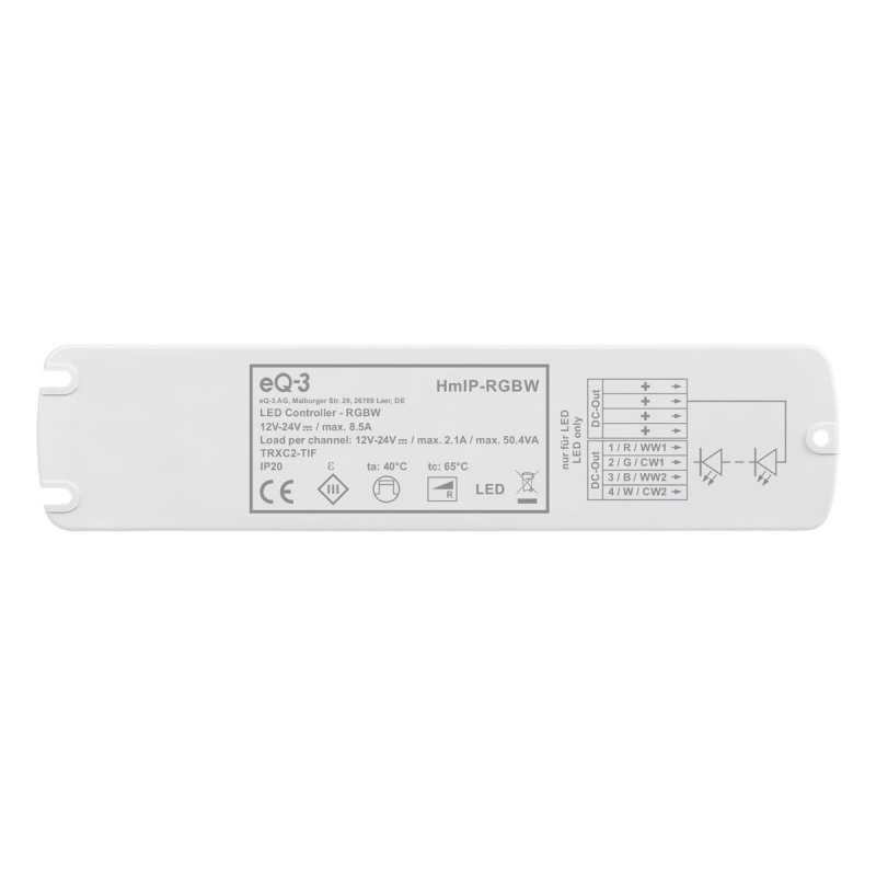 HmIP LED Controller - RGBW  HmIP-RGBW
