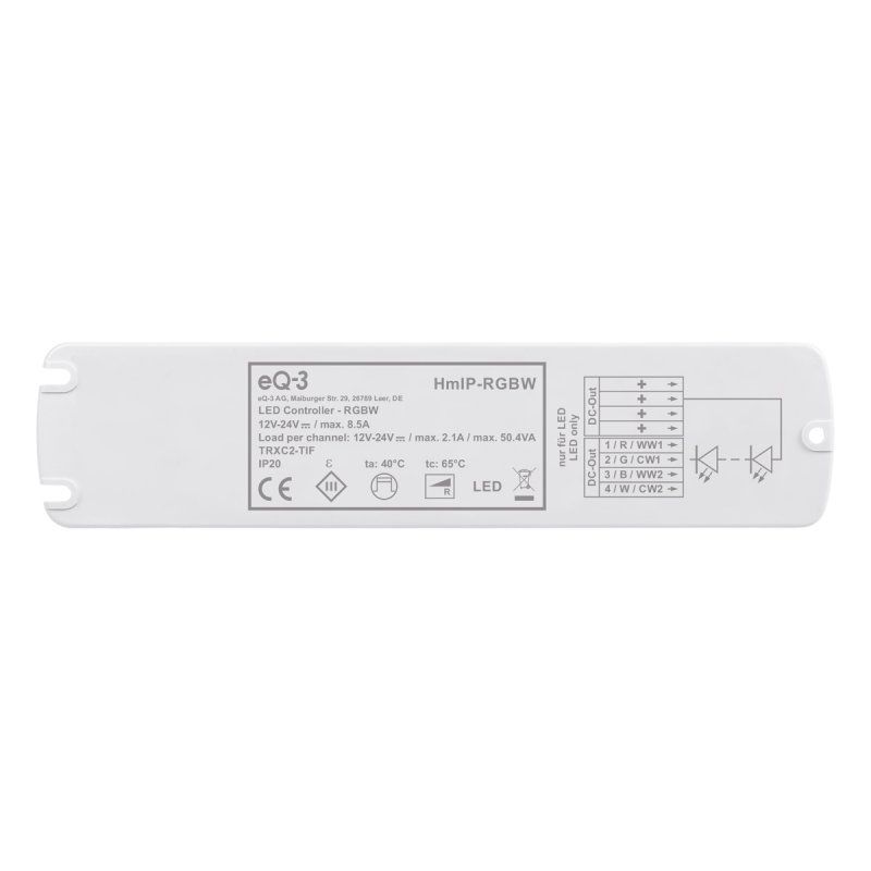 Homematic IP 157662A0 LED lighting controller White