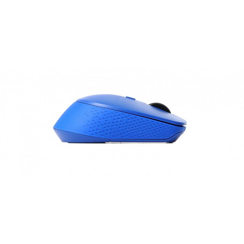 Rapoo Kabellose lautlose Multi-Mode-Maus "M300", Blau Einstellbarer Sensor mit 1.600 DPI