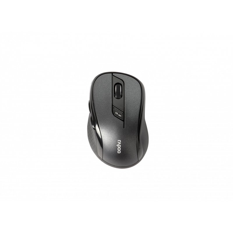 Rapoo Kabellose lautlose Multi-Mode-Maus "M500", schwarz Einstellbarer Sensor mit 1.600 DPI