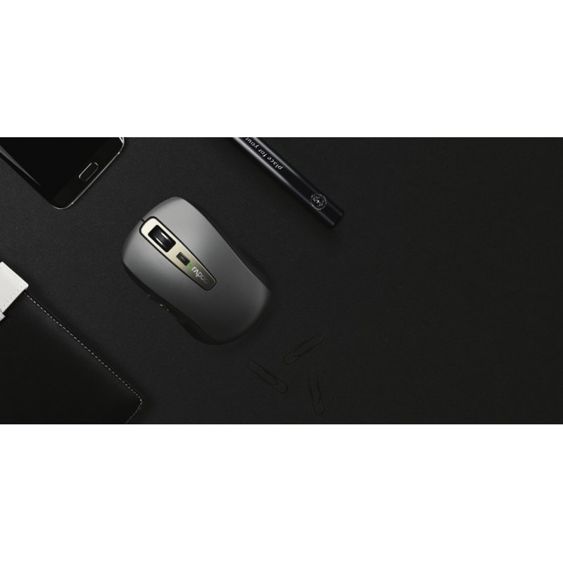 Rapoo Kabellose Multi-Modus-Maus "MT350", Schwarz