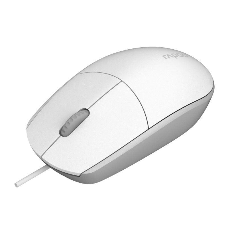 Rapoo N100 souris Ambidextre Optique 1600 DPI