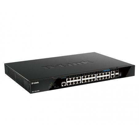 D-Link DGS-1520-28MP/E commutateur réseau Géré L3 Gigabit Ethernet (10/100/1000) Connexion Ethernet, supportant l'ali