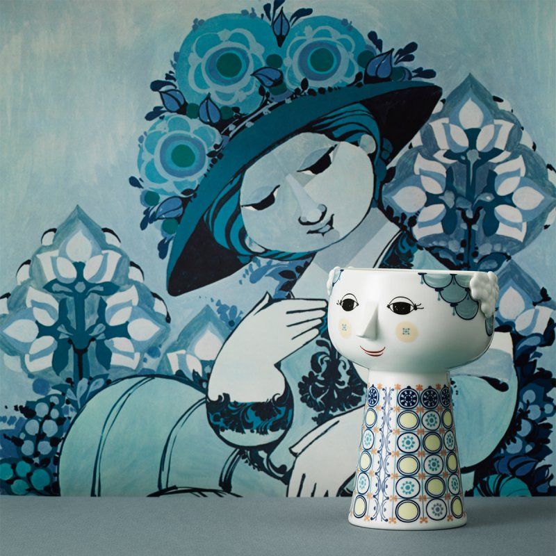 Bjørn Wiinblad ​- Eva Vase - Blue (56511)