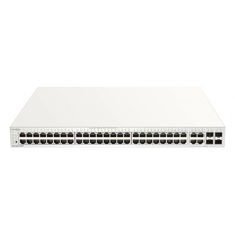 D-Link DBS-2000-52MP/E network switch Managed L2 Gigabit Ethernet (10/100/1000) Power over Ethernet (PoE) White