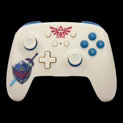 PowerA NSGP0015-01 Gaming Controller Blue, Red, White Bluetooth Gamepad Analogue Nintendo Switch, Nintendo Switch Lite, 
