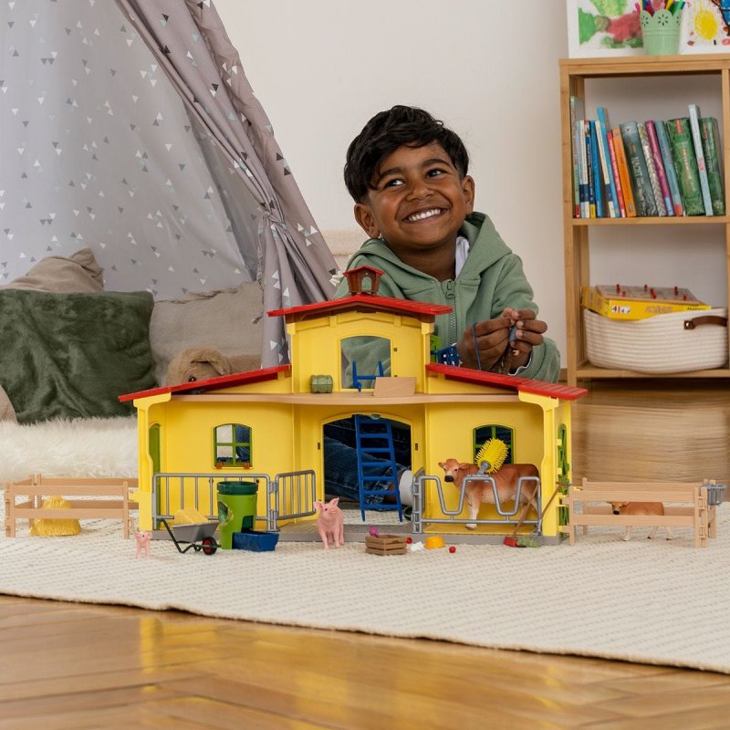 schleich Farm World Large Farm with Animals and Accessories