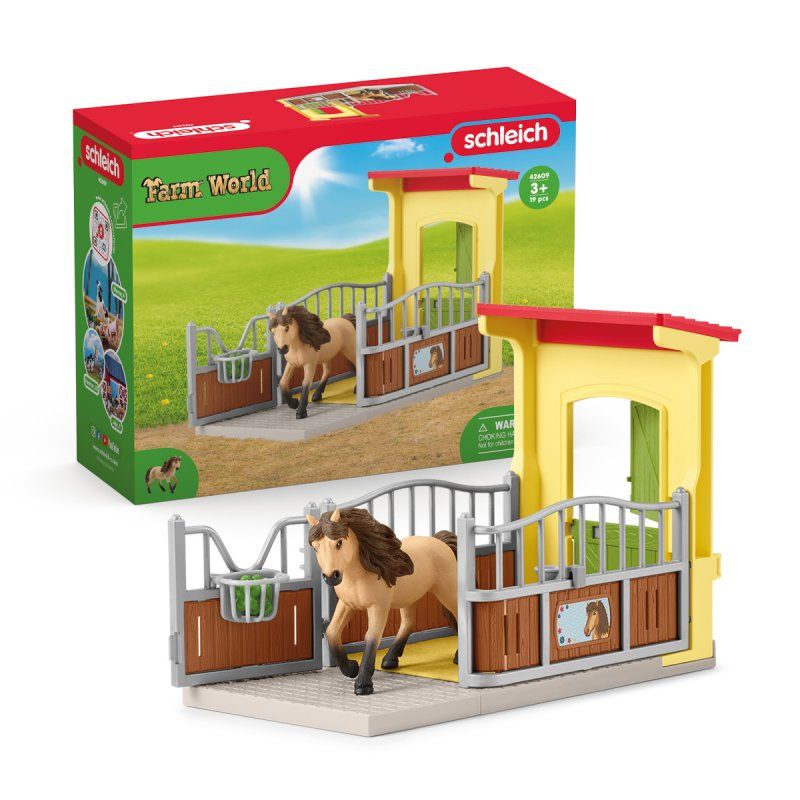 Schleich Ponybox mit Islandpferd  42609