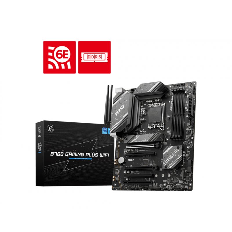 MSI B760 GAMING PLUS WIFI carte mère Intel B760 LGA 1700 ATX