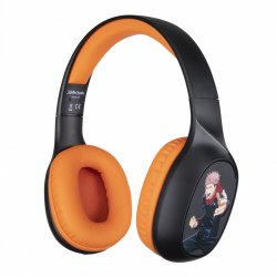 JUJUTSU KAISEN - Casque Bluetooth - Noir et Orange