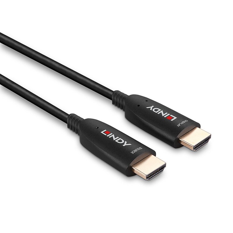 LINDY 50m Fibre Optic Hybrid HDMI 8K60