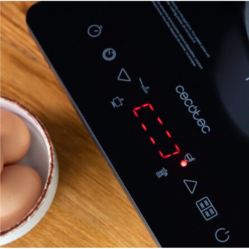 Cecotec 03069 hob Black Countertop Zone induction hob 1 zone(s)