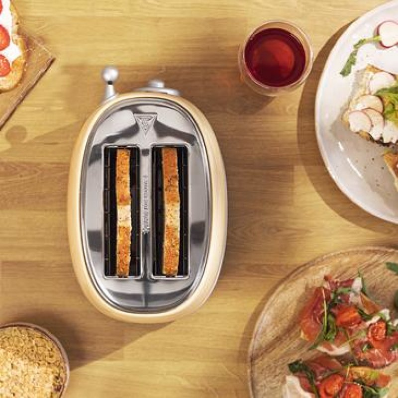 Grille-pain Cecotec Toast&Taste 800 Vintage (Jaune)