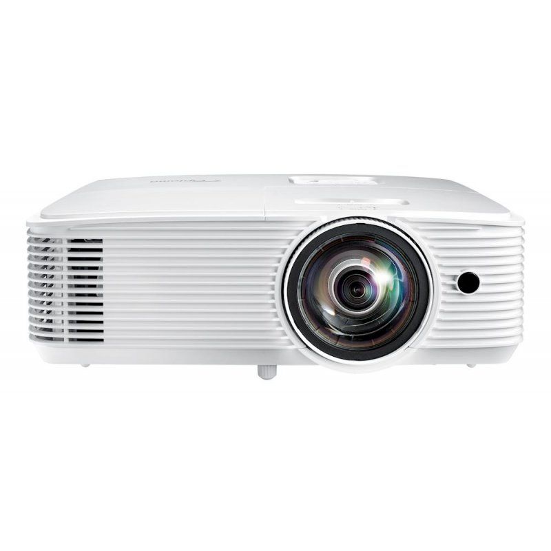 Optoma H117ST vidéo-projecteur Projecteur à focale courte 3800 ANSI lumens DLP WXGA (1280x800) Compatibilité 3D Blanc