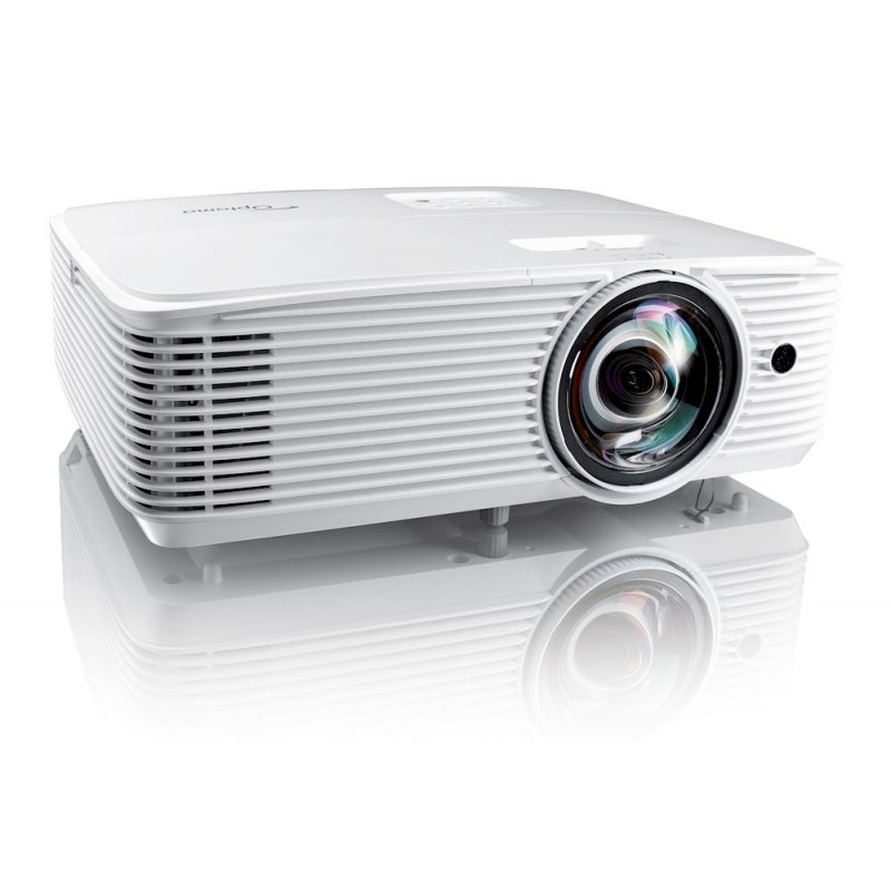 Optoma H117ST data projector Short throw projector 3800 ANSI lumens DLP WXGA (1280x800) 3D White