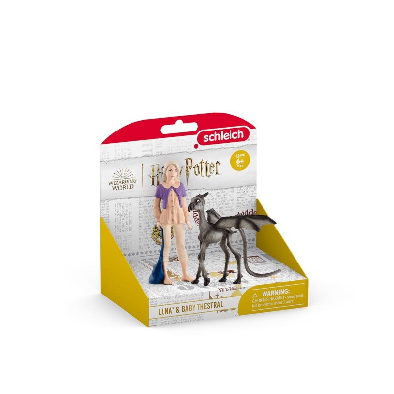 schleich Luna Lovegood™ & Baby Thestral - 42636