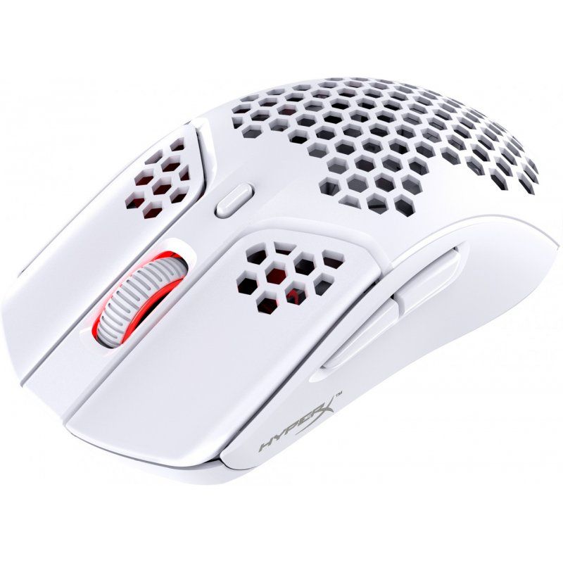 HP HyperX Pulsefire Haste Wireless White Mouse 4P5D8AA 0196188046227