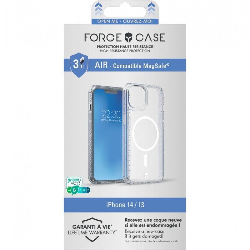 BIG BEN FCAIRMAGIP14T coque de protection pour téléphones portables 15,5 cm (6.1") Housse Transparent