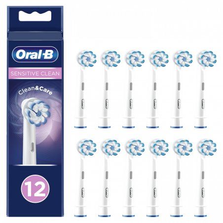 Oral-B Sensitive Clean 81748487 tête de brosses 12 pièce(s) Blanc