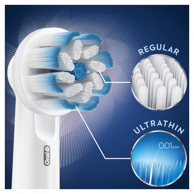 Oral-B - Sensitive Clean&Care  - Toothbrush Replacement Head( 12 pcs )