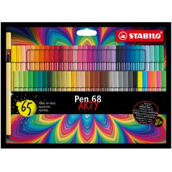 STABILO Pen 68 ARTY felt pen Multicolour 65 pc(s)