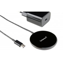 Intenso MB1 Universal Black USB Wireless charging Fast charging Indoor