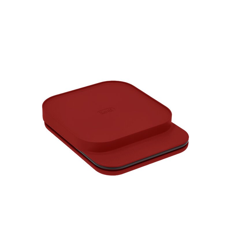 Rosti 25678 escabeaux de cuisine Rouge Comptoir Carré Balance de ménage électronique