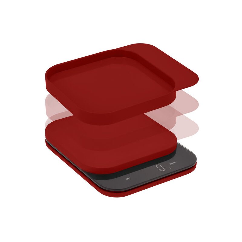 Rosti - Mensura kitchen scales - Red