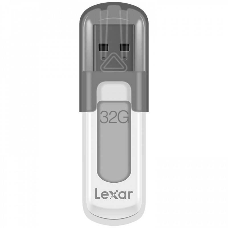 Lexar JumpDrive V100 USB flash drive 32 GB USB Type-A 3.2 Gen 1 (3.1 Gen 1) Grey, White