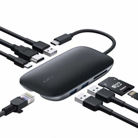 Aukey 8-in-1 USB-C Hub - CB-C71