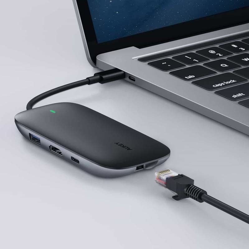 Aukey 8-in-1 USB-C Hub - CB-C71