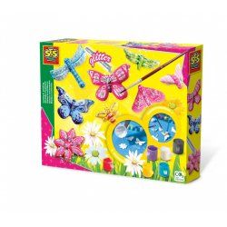 SES Creative Casting and painting - Butterfly and glitter