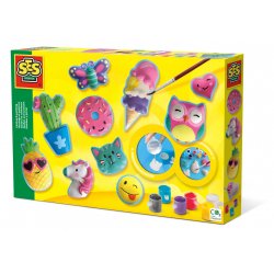 SES Creative - Casting & painting - happy figures - (S01133)